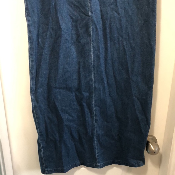 Vintage jean skirt - Picture 5 of 6